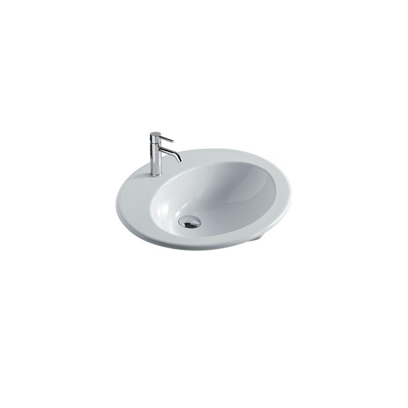 ELOISE lavabo ad incasso soprapiano