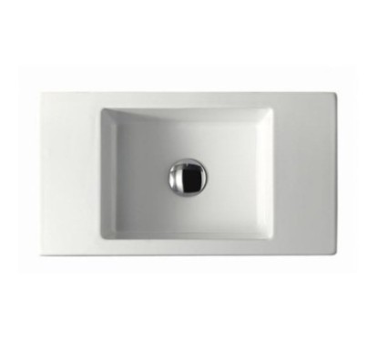 PLUS DESIGN lavabo sospeso con bacino da 31 cm
