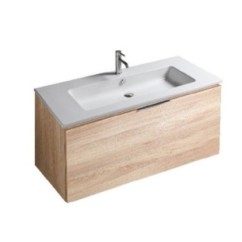 EDEN mobile bagno sospeso 7245 finitura rovere rustico