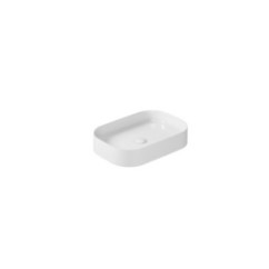 SMARTB Lavabo da appoggio 38x55 finitura bianco