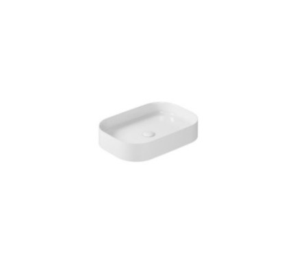 SMARTB Lavabo da appoggio 38x55 finitura bianco
