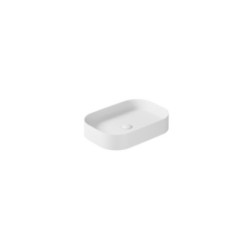 SMARTB Lavabo da appoggio 38x55 finitura bianco mat