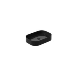 SMARTB Lavabo da appoggio 38x55 finitura nero