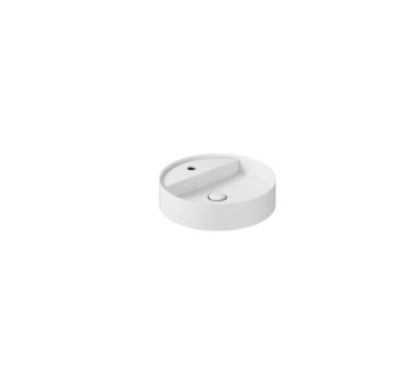 SMARTB Lavabo da appoggio diam.45 finitura bianco