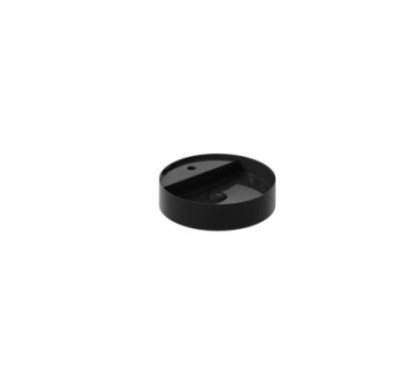 SMARTB Lavabo da appoggio diam.45 finitura nero