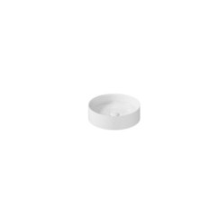 SMARTB Lavabo da appoggio diam.38 finitura bianco