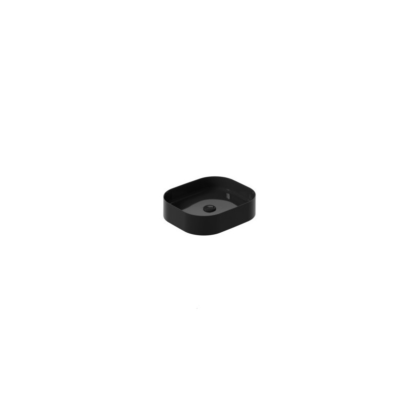 SMARTB Lavabo da appoggio 38x45 finitura nero