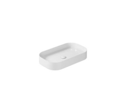 SMARTB Lavabo da appoggio 38x65 finitura bianco