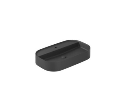 SMARTB Lavabo da appoggio 45x75 finitura nero mat