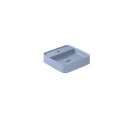 SMARTB Lavabo da appoggio 45x45 finitura ottanio