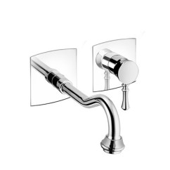 BETTY Miscelatore per lavabo ad incasso finitura cromo