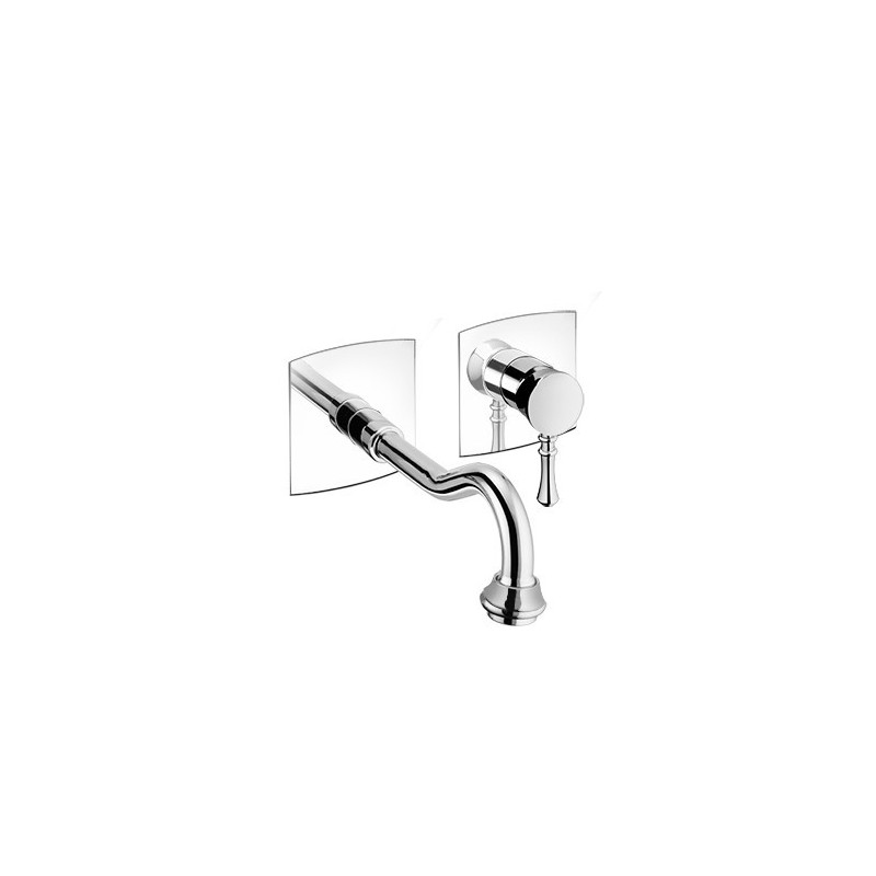 BETTY Miscelatore per lavabo ad incasso finitura cromo