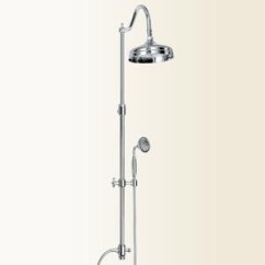 WELLNESS Colonna doccia in ottone retro' orientabile finitura vecchio rame