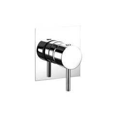 SIMPLY Solo deviatore a tre uscite finitura nickel spazzolato