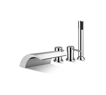 HEOS Miscelatore bordo vasca 4 fori
