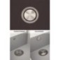 ELEGANCE 86.20 Lavello cucina a due vasche finitura micro ultragranit 90 bianco opale