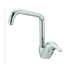 ONDINE PLUS monocomando per lavello finitura cromo