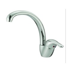 ONDINE PLUS monocomando per lavello finitura cromo