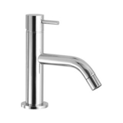 MODA Monocomando lavabo con piletta click-clack finitura cromo