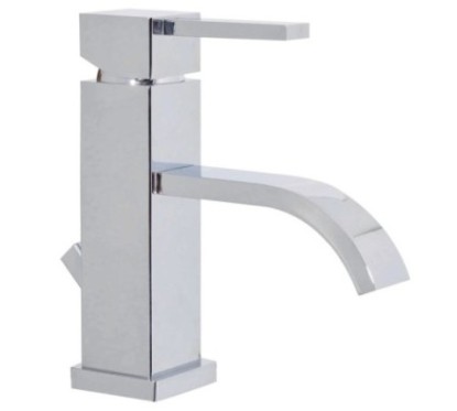 PRETTY Monocomando lavabo con scarico automatico finitura cromo