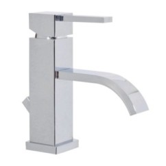 PRETTY Monocomando lavabo con scarico automatico finitura dorato