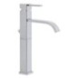 PRETTY Monocomando lavabo alto con piletta click-clack finitura oro