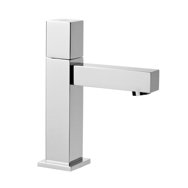 PRETTY Lavabo monoacqua finitura cromo spazzolato