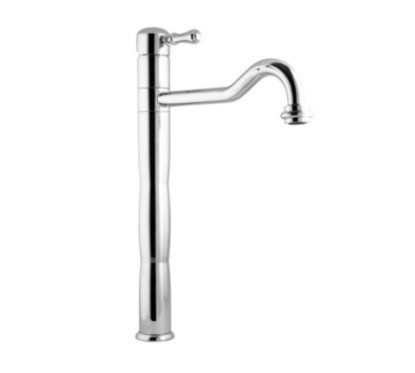 DALI' Monocomando lavabo alto con piletta click-clack finitura nichel antico