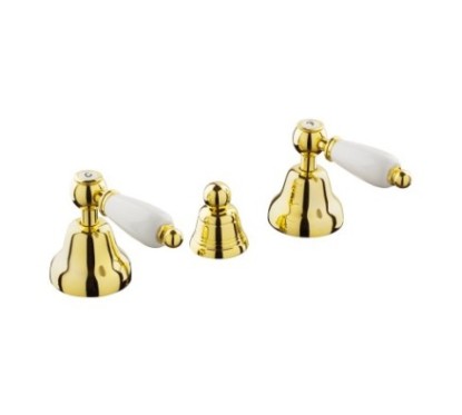 QUEEN Combinazione bidet con scarico finitura cromo