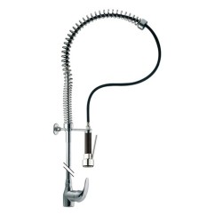 KITCHEN PROGRAM Mix cucina con doccia prelavaggio stoviglie finitura cromo