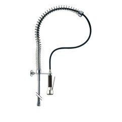 KITCHEN PROGRAM Colonna con doccia prelavaggio stoviglie finitura cromo