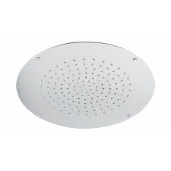 Soffione da incasso in acciaio inox monogetto diam.300