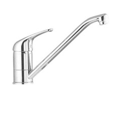 KITCHEN PROGRAM Monocomando lavello canna girevole finitura granito bianco