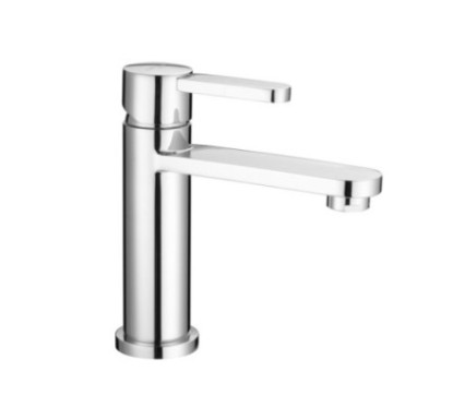 SALLY Monocomando lavabo con scarico automatico finitura cromo