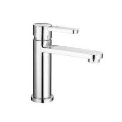 SALLY Monocomando lavabo con scarico automatico finitura dorato