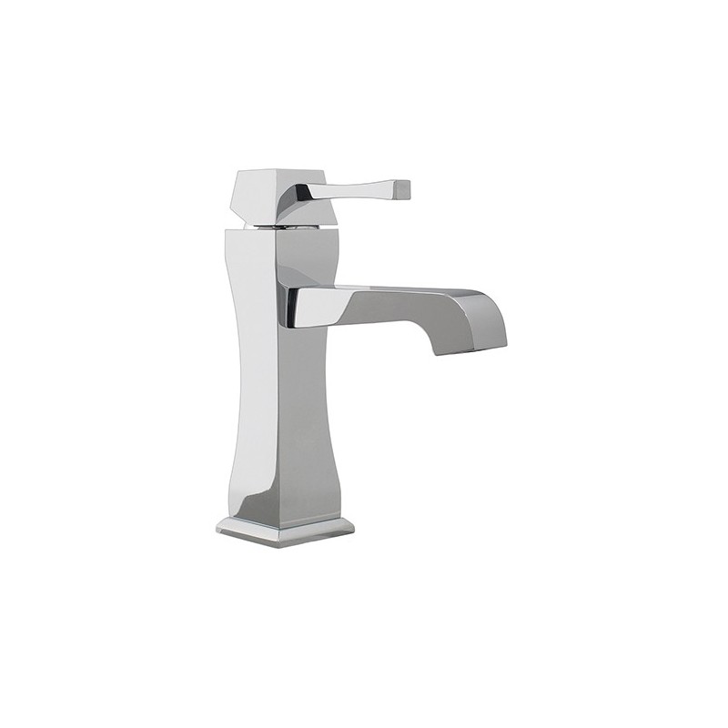 EOS Monocomando lavabo con scarico automatico finitura dorato
