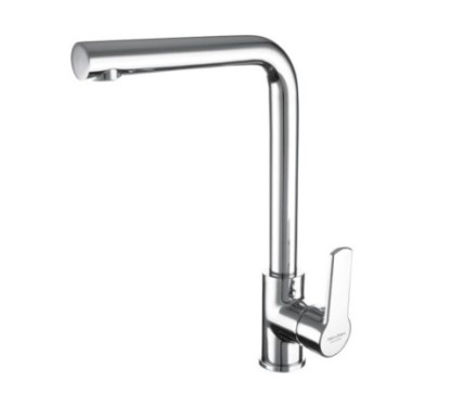 YUMA Monocomando lavello canna elle girevole finitura cromo