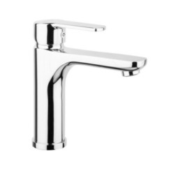 YUMA Monocomando lavabo medio con scarico automatico finitura oro