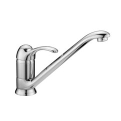ROYAL Monocomando lavello canna bassa finitura bronzato