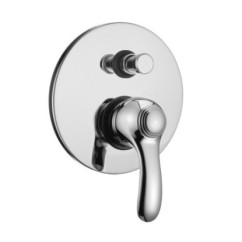 ROYAL Monocomando doccia incasso con deviatore finitura dark bronze