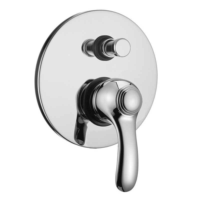 ROYAL Monocomando doccia incasso con deviatore finitura dark bronze