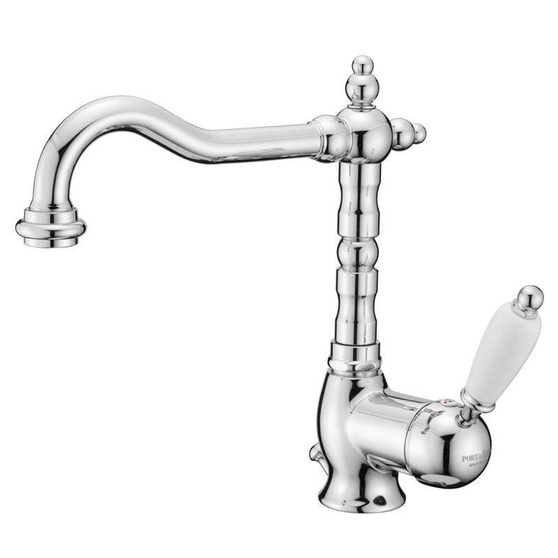 NEW OLD Monocomando lavabo con scarico automatico finitura dorato