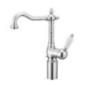 NEW OLD Monocomando lavabo con prolunga 100 mm con scarico automatico finitura oro rosa