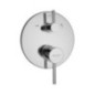 GLOBO Monocomando doccia incasso con deviatore tre uscite finitura cromo