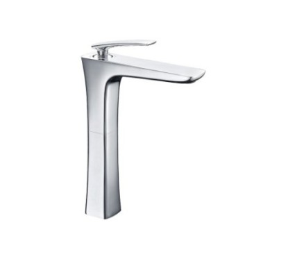 JULIA miscelatore lavabo alto con bocca mm 152 e scarico finitura cromo
