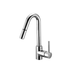 JACKIE miscelatore monocomando per lavabo bocca girevole estraibile finitura cromo