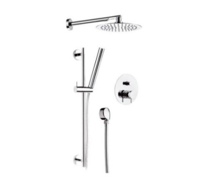 TOKYO Set doccia completo finitura cromo