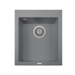 ONE 41.10 Lavandino cucina ad una vasca finitura nanostone N4 urban grey