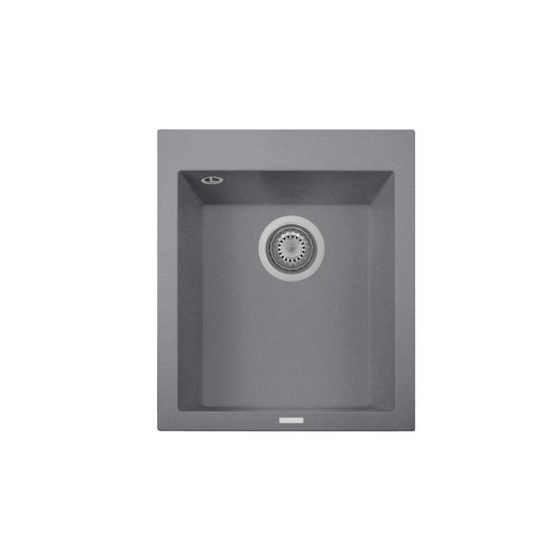 ONE 41.10 Lavandino cucina ad una vasca finitura nanostone N4 urban grey