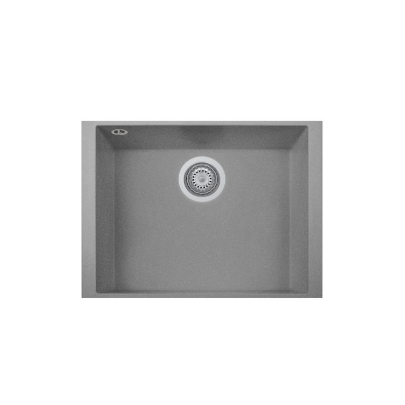 ONE 60.10ST Lavandino cucina ad una vasca finitura nanostone N3 argan